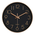 Horloge murale silencieuse minimaliste 8 pouces