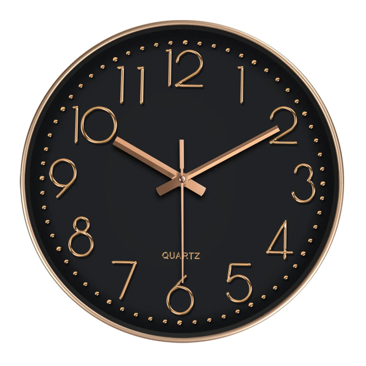 Horloge murale silencieuse minimaliste 8 pouces