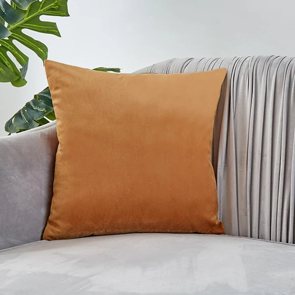 Housse de coussin en velours 40x40 cm
