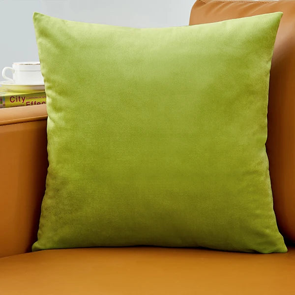 Housse de coussin en velours 40x40 cm