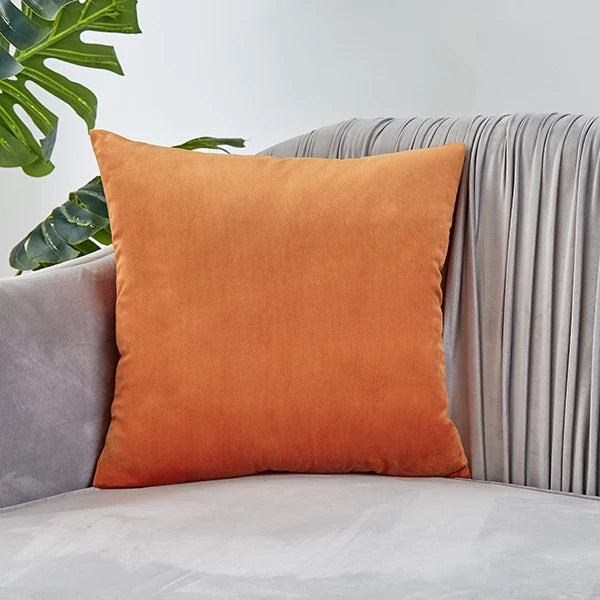 Housse de coussin en velours 40x40 cm