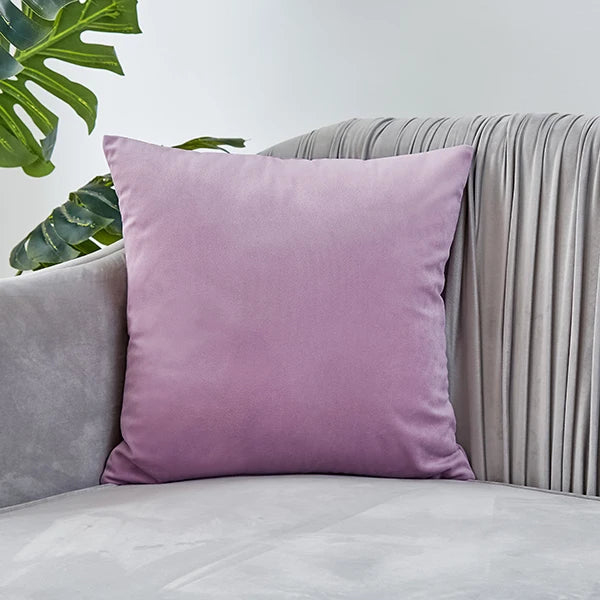 Housse de coussin en velours 40x40 cm