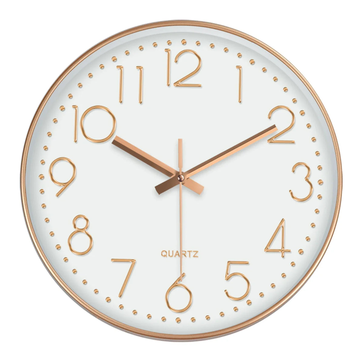 Horloge murale silencieuse minimaliste 8 pouces