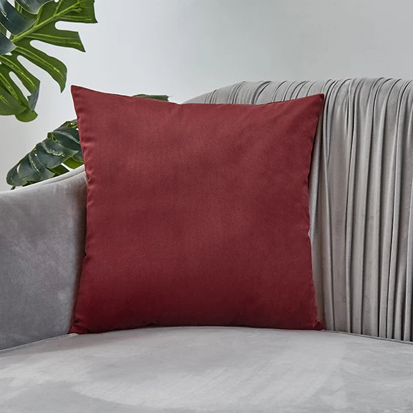 Housse de coussin en velours 40x40 cm