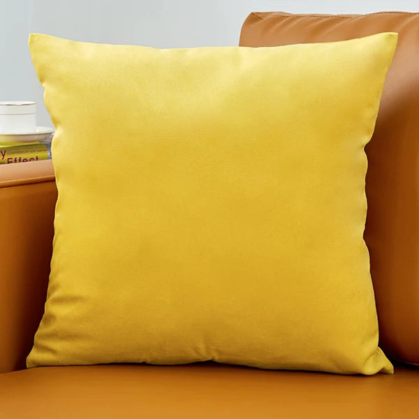 Housse de coussin en velours 40x40 cm