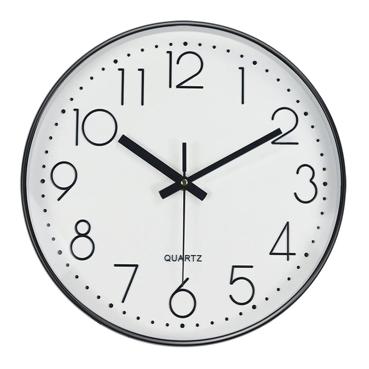 Horloge murale silencieuse minimaliste 8 pouces