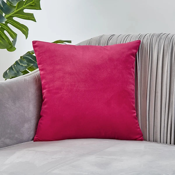 Housse de coussin en velours 40x40 cm