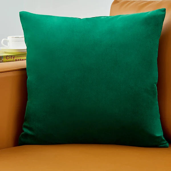 Housse de coussin en velours 40x40 cm