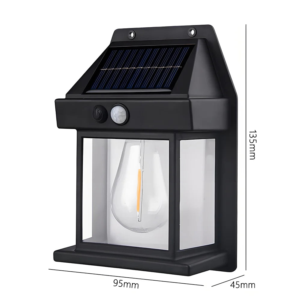 Applique murale solaire LED étanche à capteur de lumière
