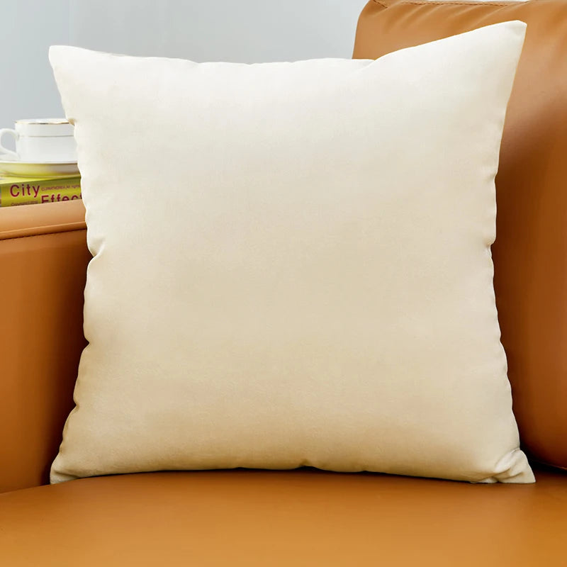 Housse de coussin en velours 40x40 cm